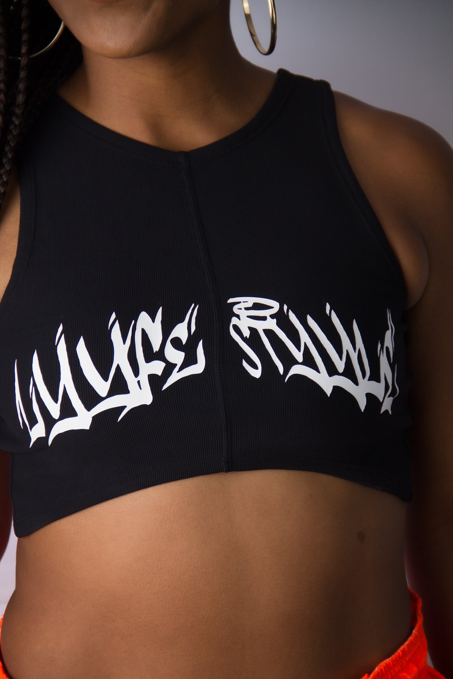 Sports Bra Tank - Graffiti