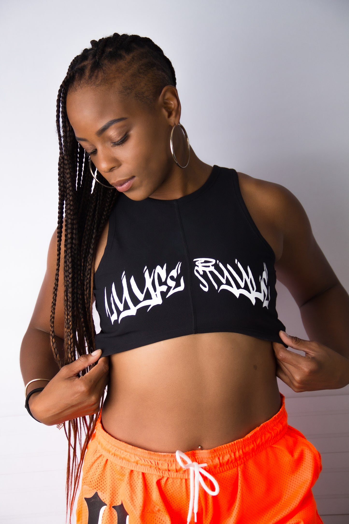 Sports Bra Tank - Graffiti