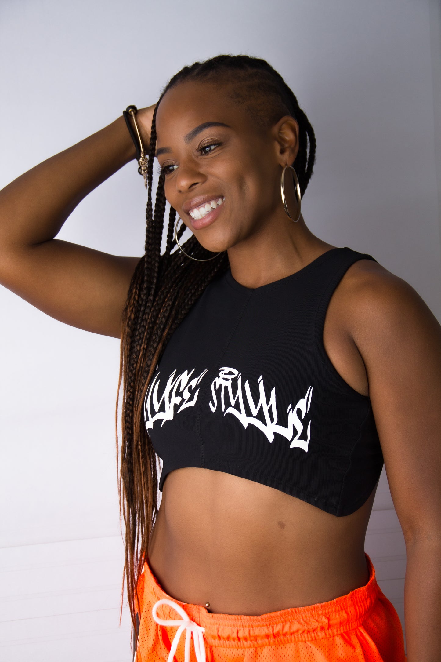 Sports Bra Tank - Graffiti