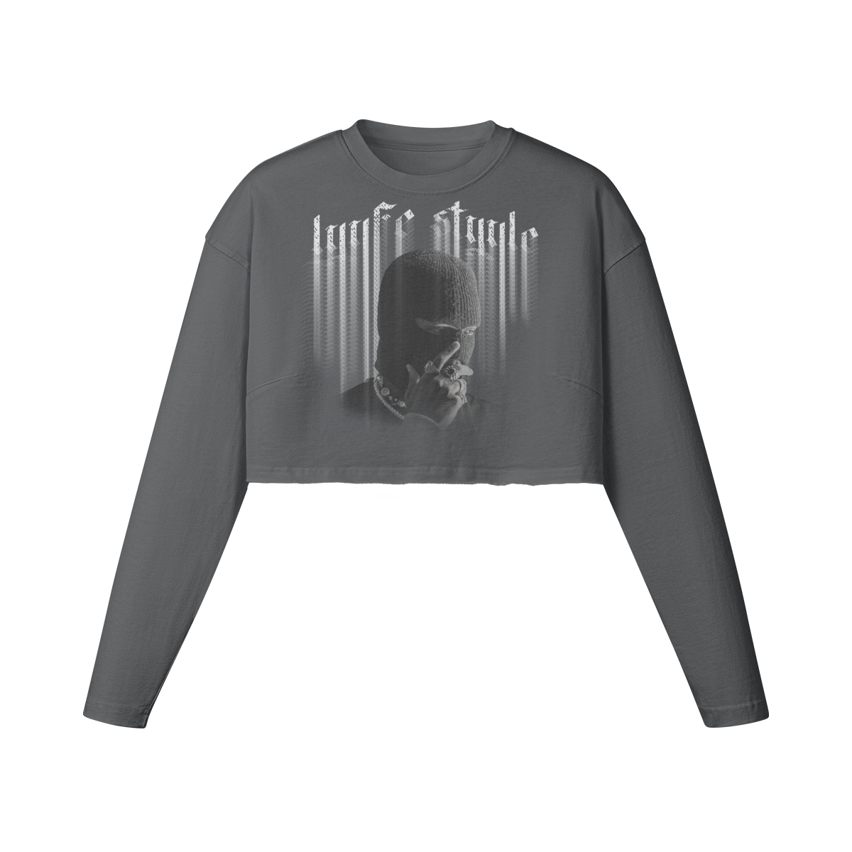Shiesty Cropped Long Sleeve Tee