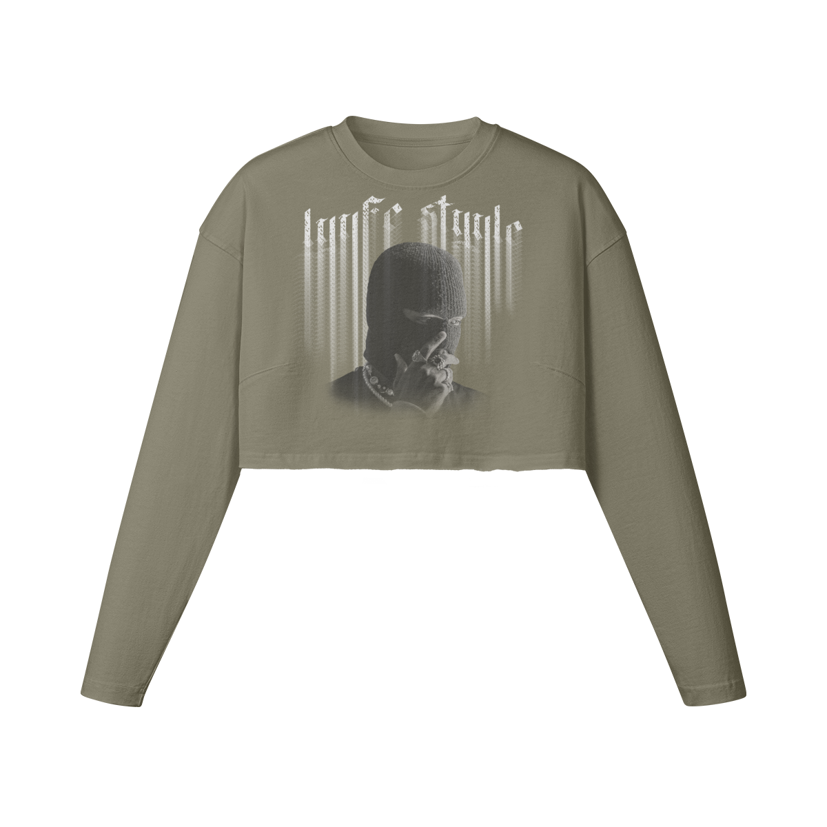Shiesty Cropped Long Sleeve Tee