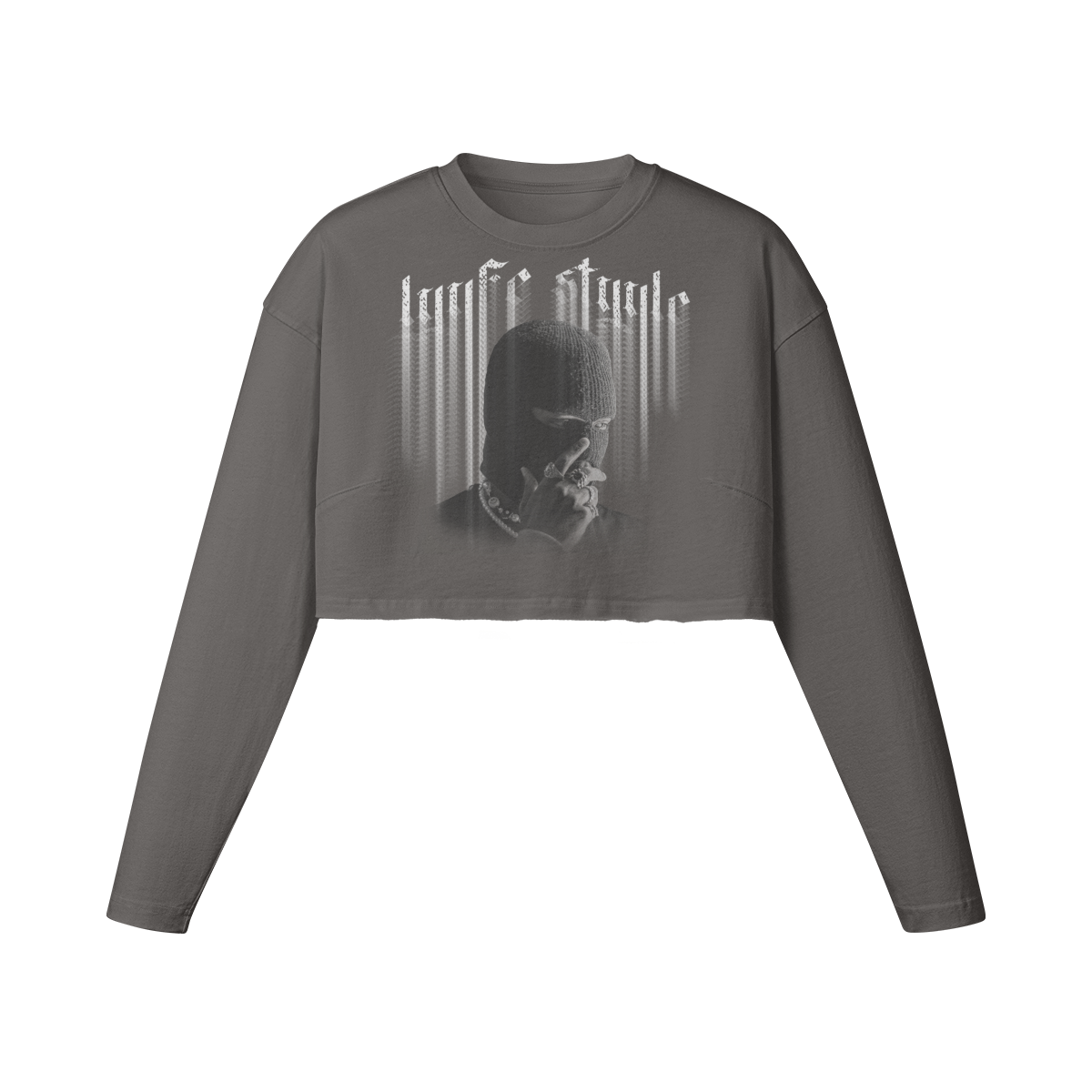 Shiesty Cropped Long Sleeve Tee