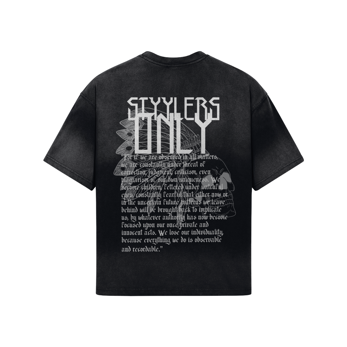 Faded Skull Graphic Tee
