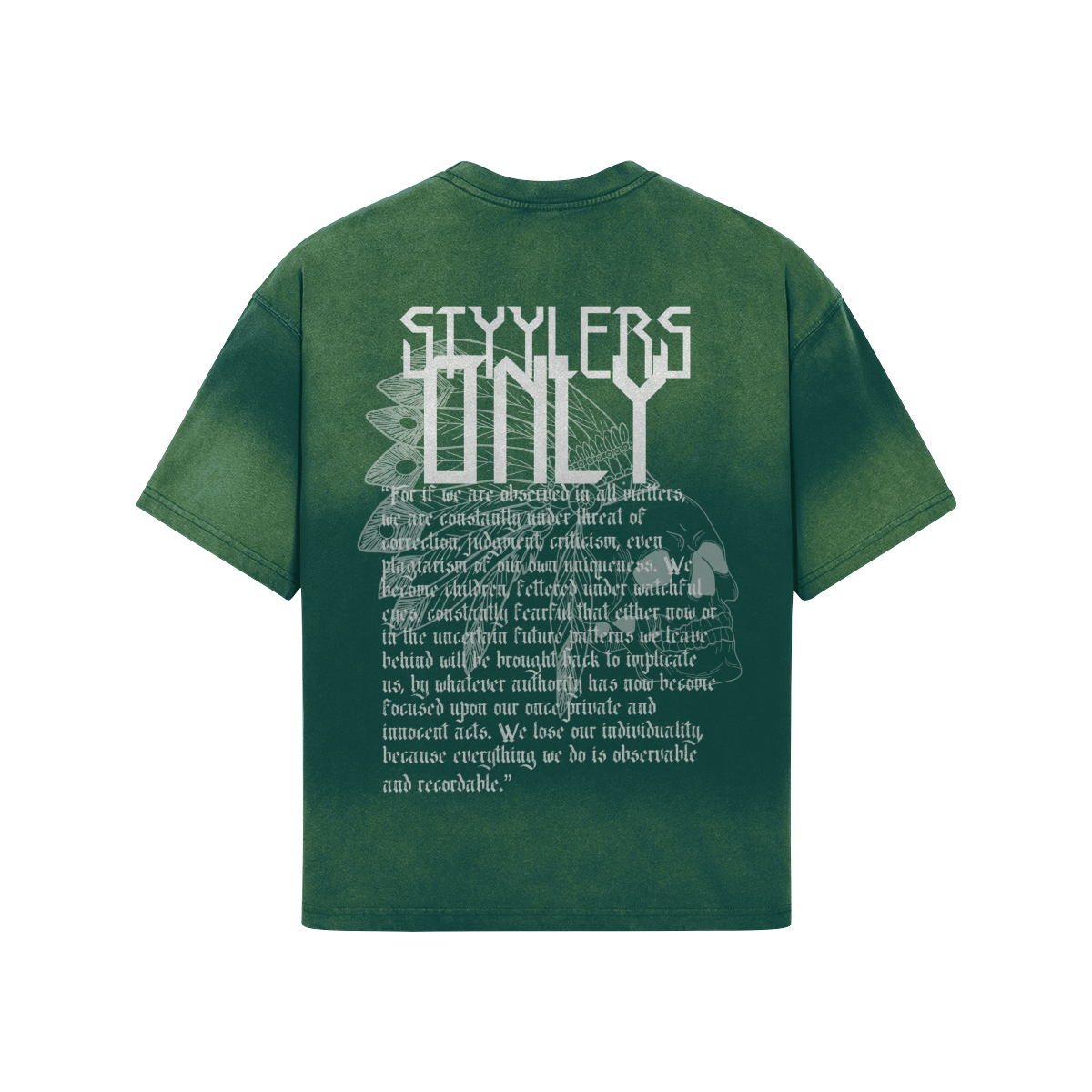 Faded Skull Graphic Tee