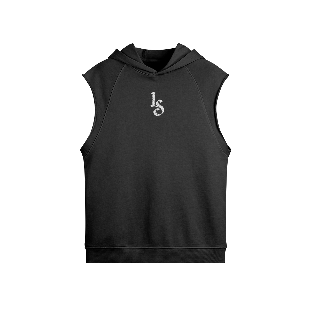 Sleeveless Hooded Sweatshirt