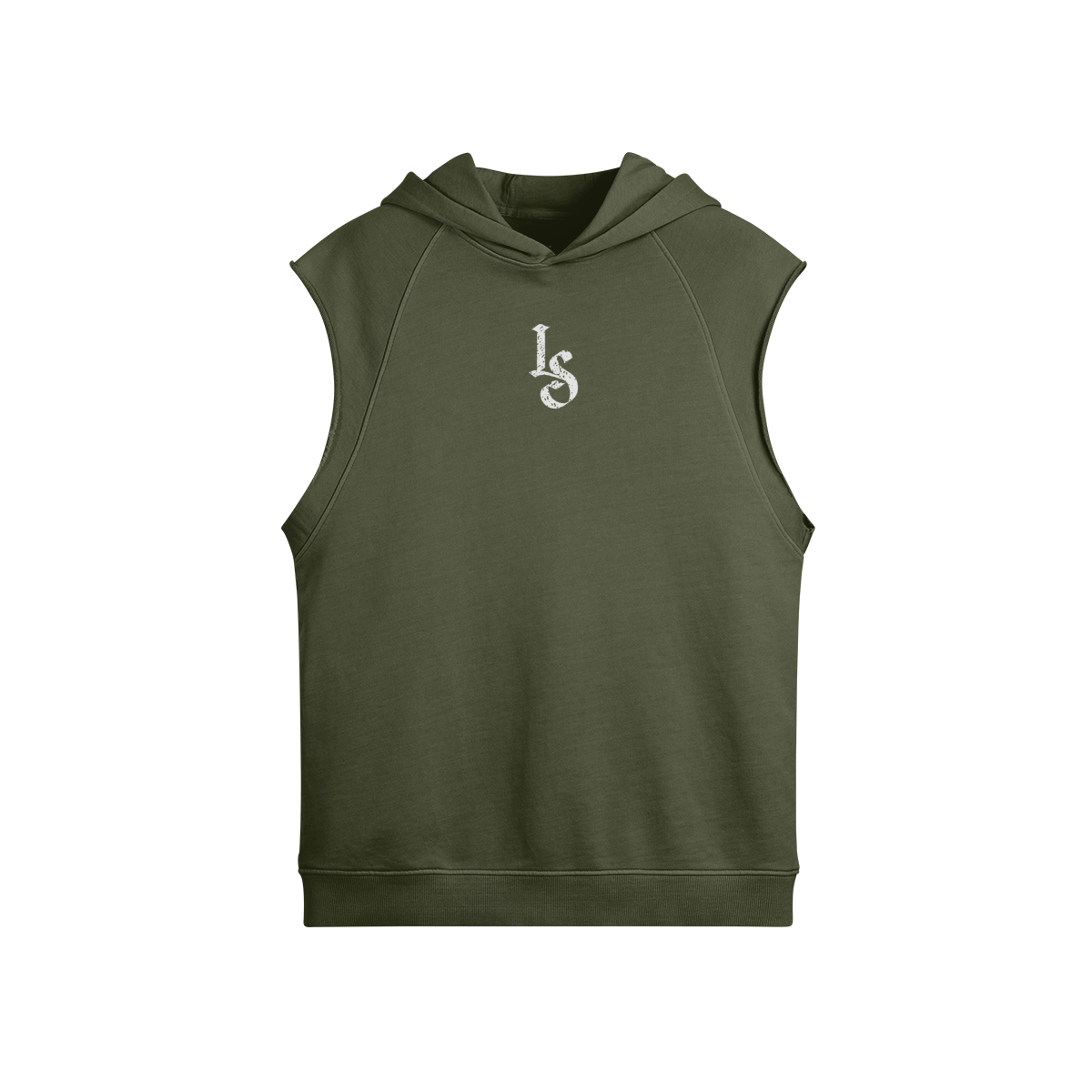 Sleeveless Hooded Sweatshirt
