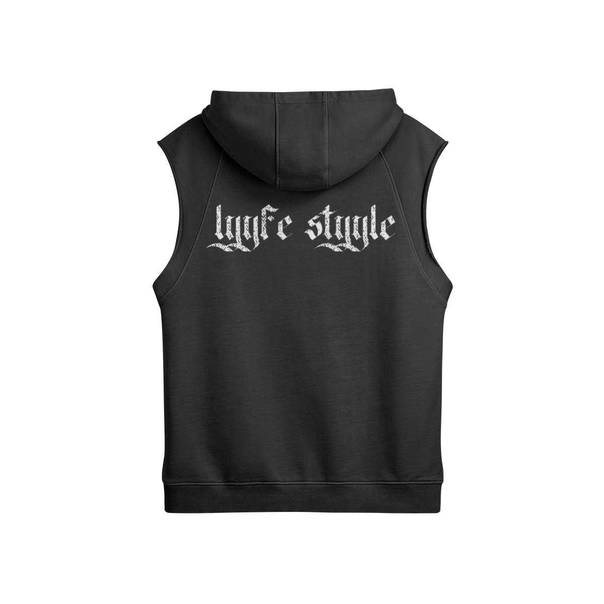 Sleeveless Hooded Sweatshirt