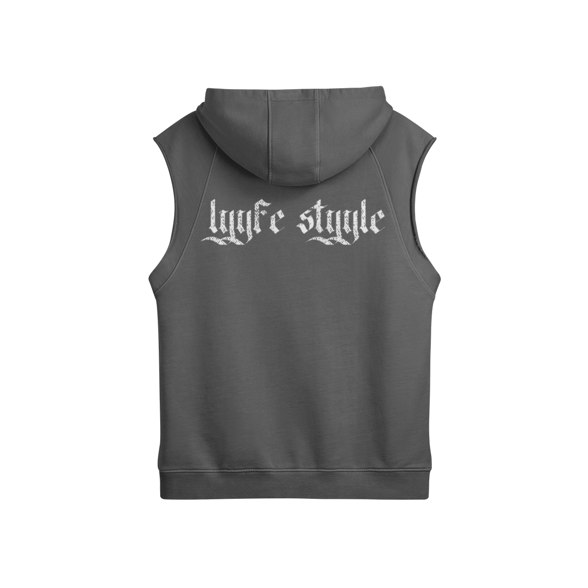 Sleeveless Hooded Sweatshirt
